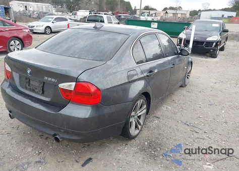 2007 BMW 335I from USA, damaged, VIN WBAVB73547PA88620